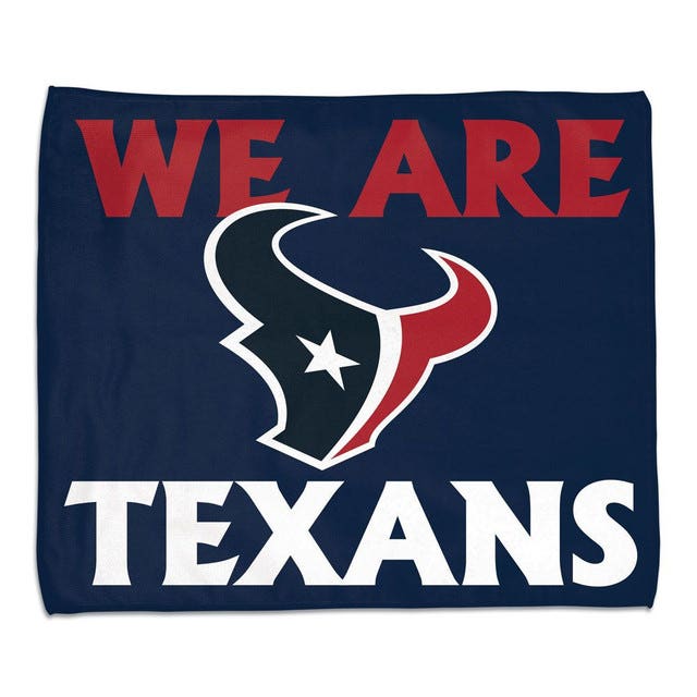 Houston Texans Rally Towel 15x18"