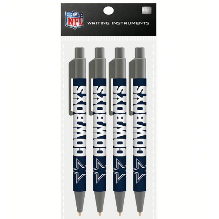 Dallas Cowboys Click Pens 5pk