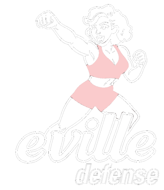Eville Defense White Logo Pink Outfit