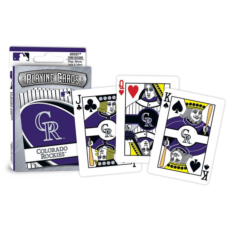 Colorado Rockies Logo Playing Cards