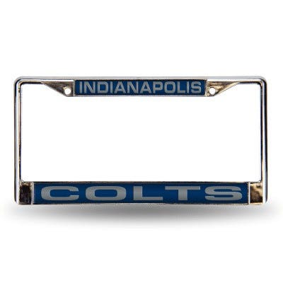 Indianapolis Colts Laser Chrome License Plate Frame