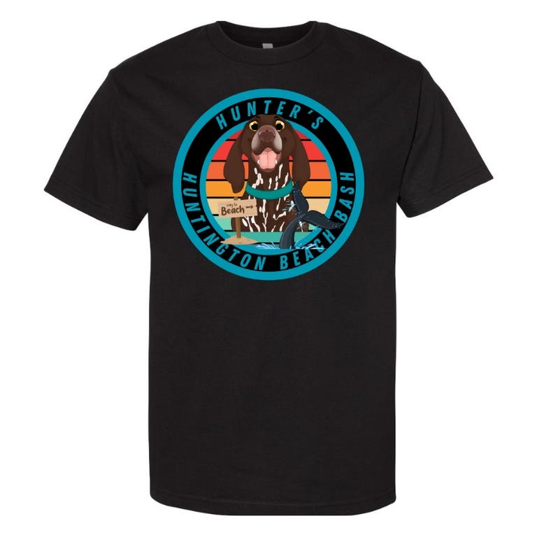 Hunter's Huntington Beach Bash Black Shirt