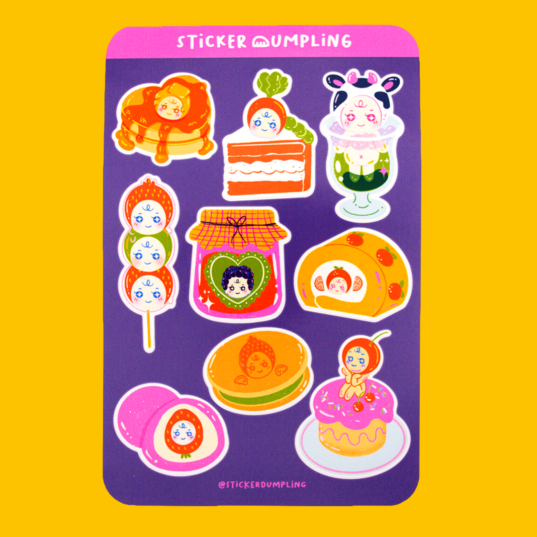 Sonny Angel Sweets Sticker Sheet