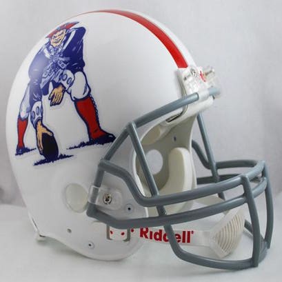 New England Patriots 1961-64 Riddell Throwback Pro Line Helmet
