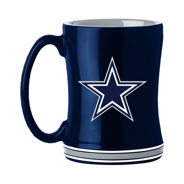 Dallas Cowboys Sculpted Coffee Mug 14oz