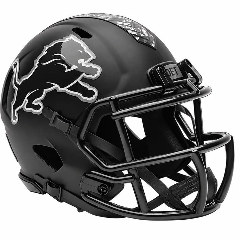 Detroit Lions 2026 Riddell Salute to Service Mini Helmet