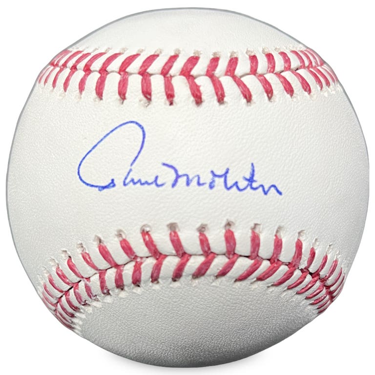 Milwaukee Brewers Paul Molitor Autographed MLB Baseball