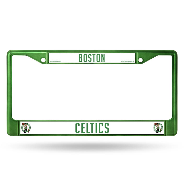 Boston Celtics Metal License Plate Frame - Green