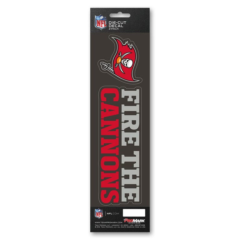 Tampa Bay Buccaneers Slogan Decals