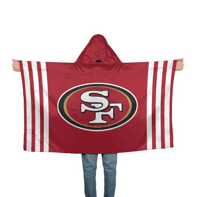 San Francisco 49ers 3x5' Hoodie Flag