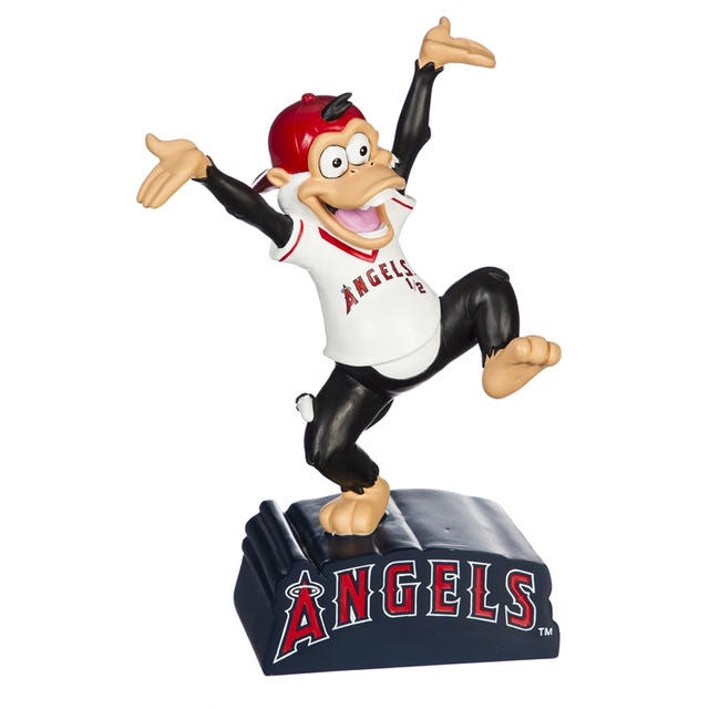 Los Angeles Angels Rally Monkey Garden Statue
