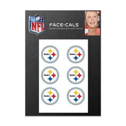 Pittsburgh Steelers Face Cals Tattoos