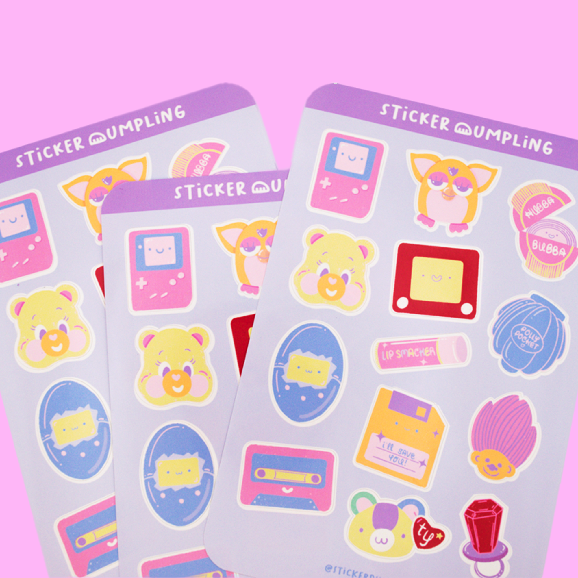 I Love the 90's Sticker Sheet