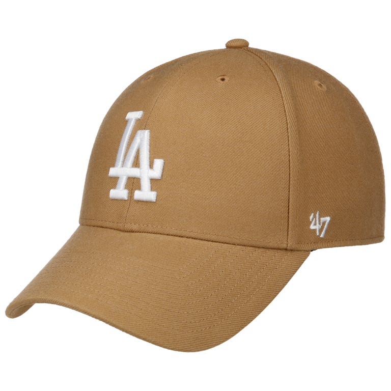 Los Angeles Dodgers Camel Brown '47 Brand MVP Adjustable Hat