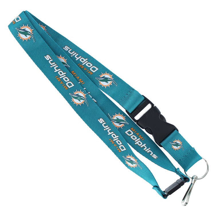 Miami Dolphins Teal Lanyard