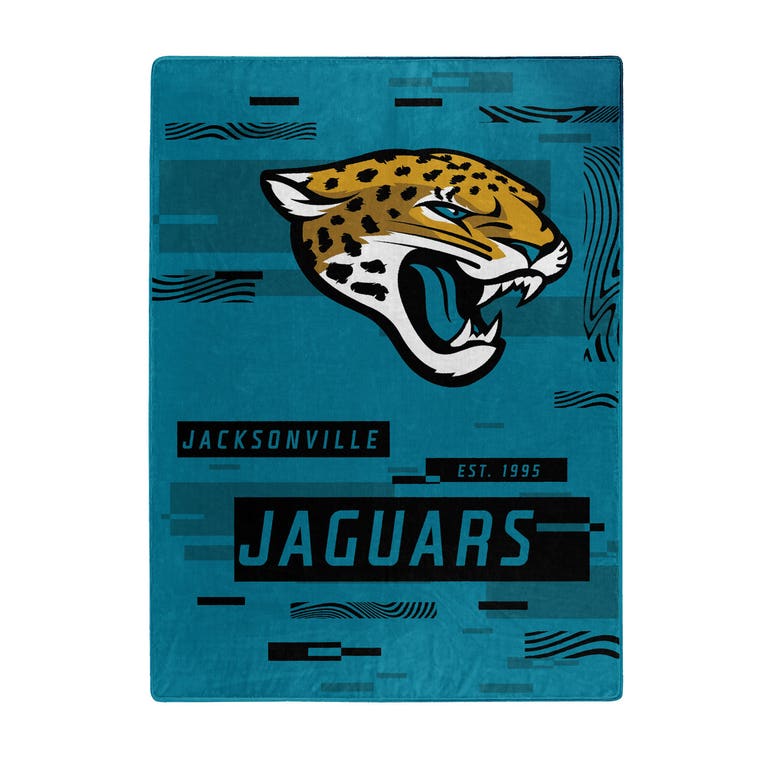 Jacksonville Jaguars Digital Design Raschel Blanket 60x80"