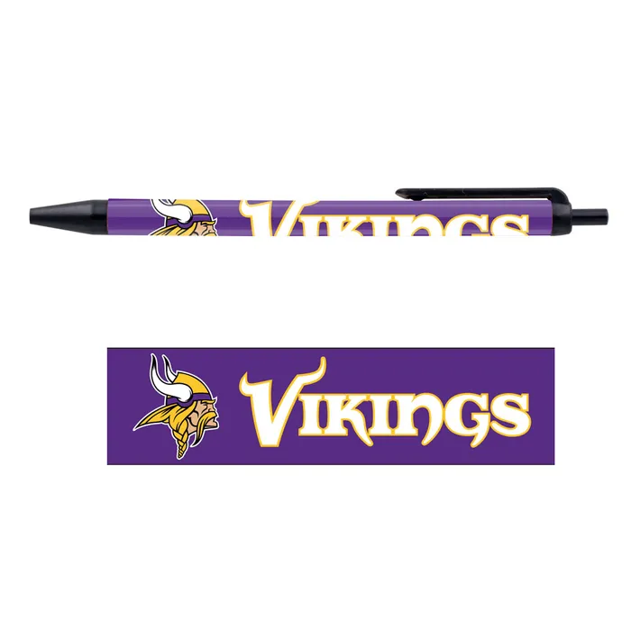 Minnesota Vikings Click Pens 5pk