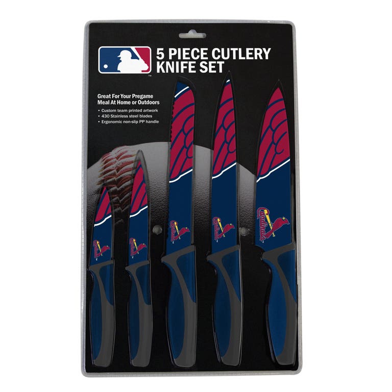 St. Louis Cardinals Kitchen Knife Set - 5 Pack
