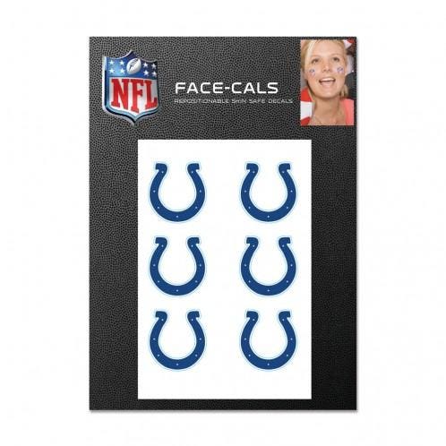 Indianapolis Colts Face Cals Tattoos