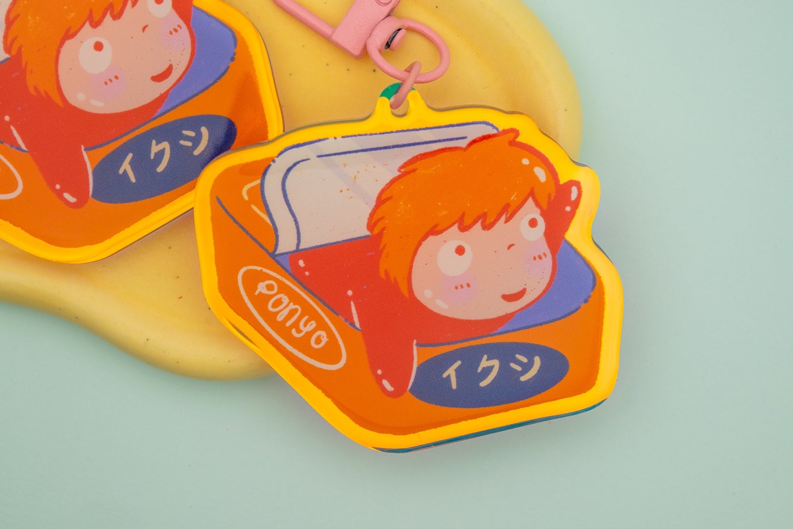 Ponyo Sardine Keychain