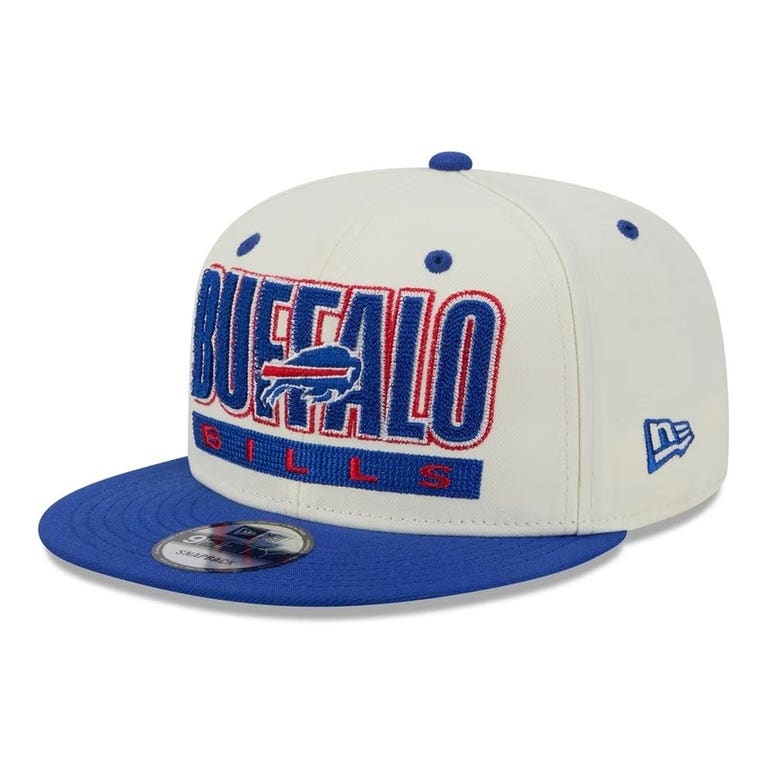 Buffalo Bills Cream/Royal New Era 9FIFTY Classic Snapback Hat