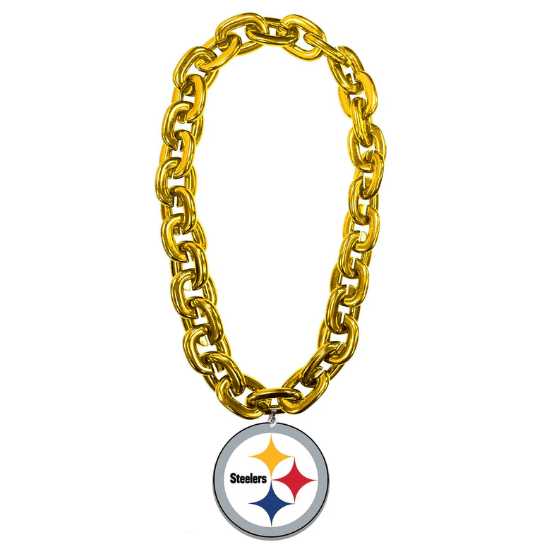Pittsburgh Steelers Gold Fan Chain