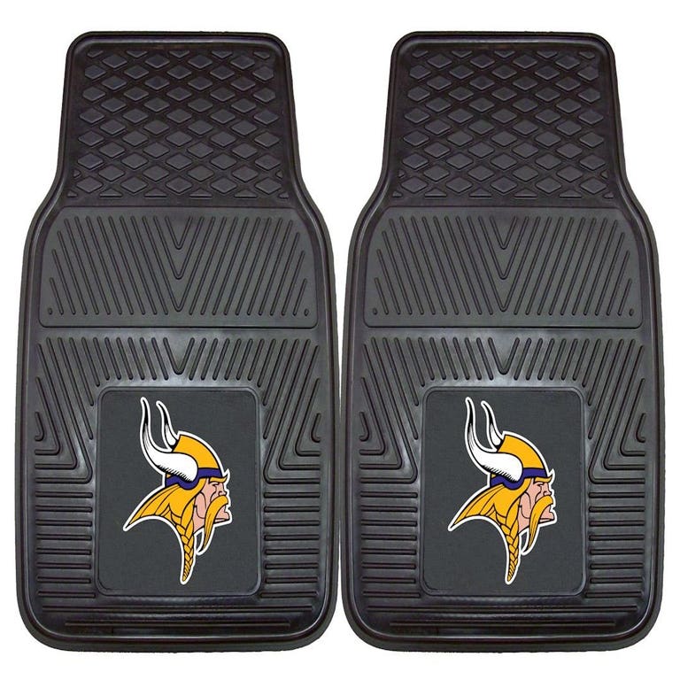 Minnesota Vikings Heavy Duty 2 Piece Vinyl Car Mats