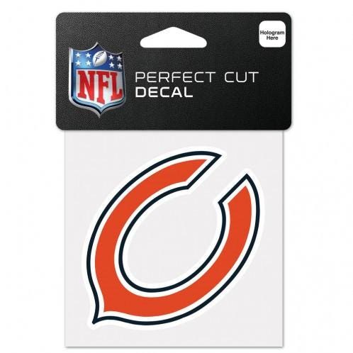Chicago Bears Perfect Cut Decal 4x4"