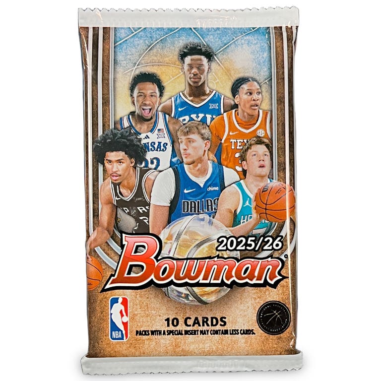 2025/26 Bowman Basketball Pack