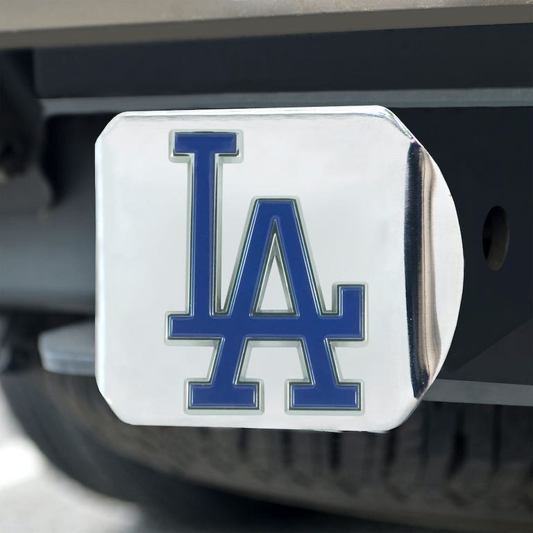 Los Angeles Dodgers Chrome Hitch Cover