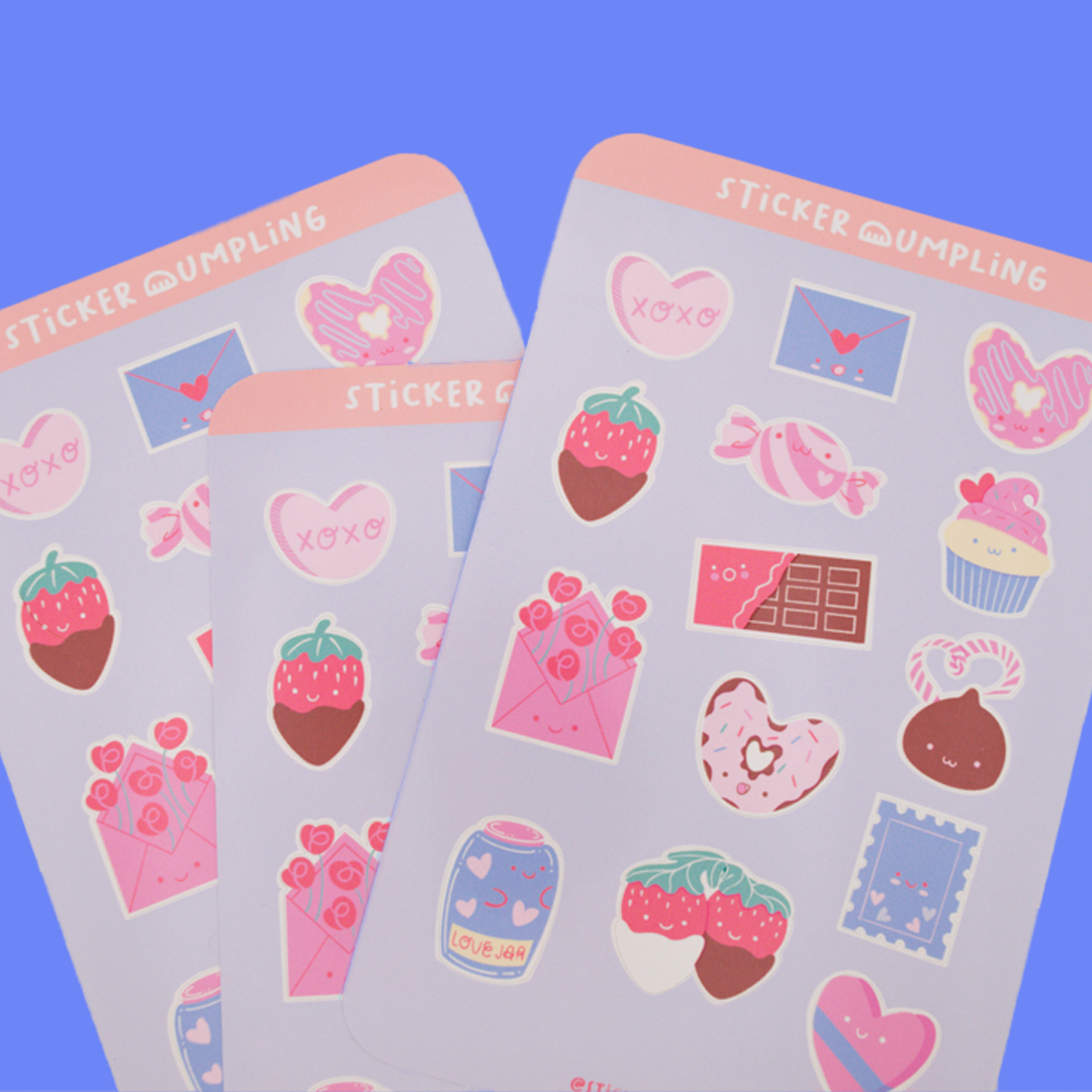 Love You Lots Sticker Sheet