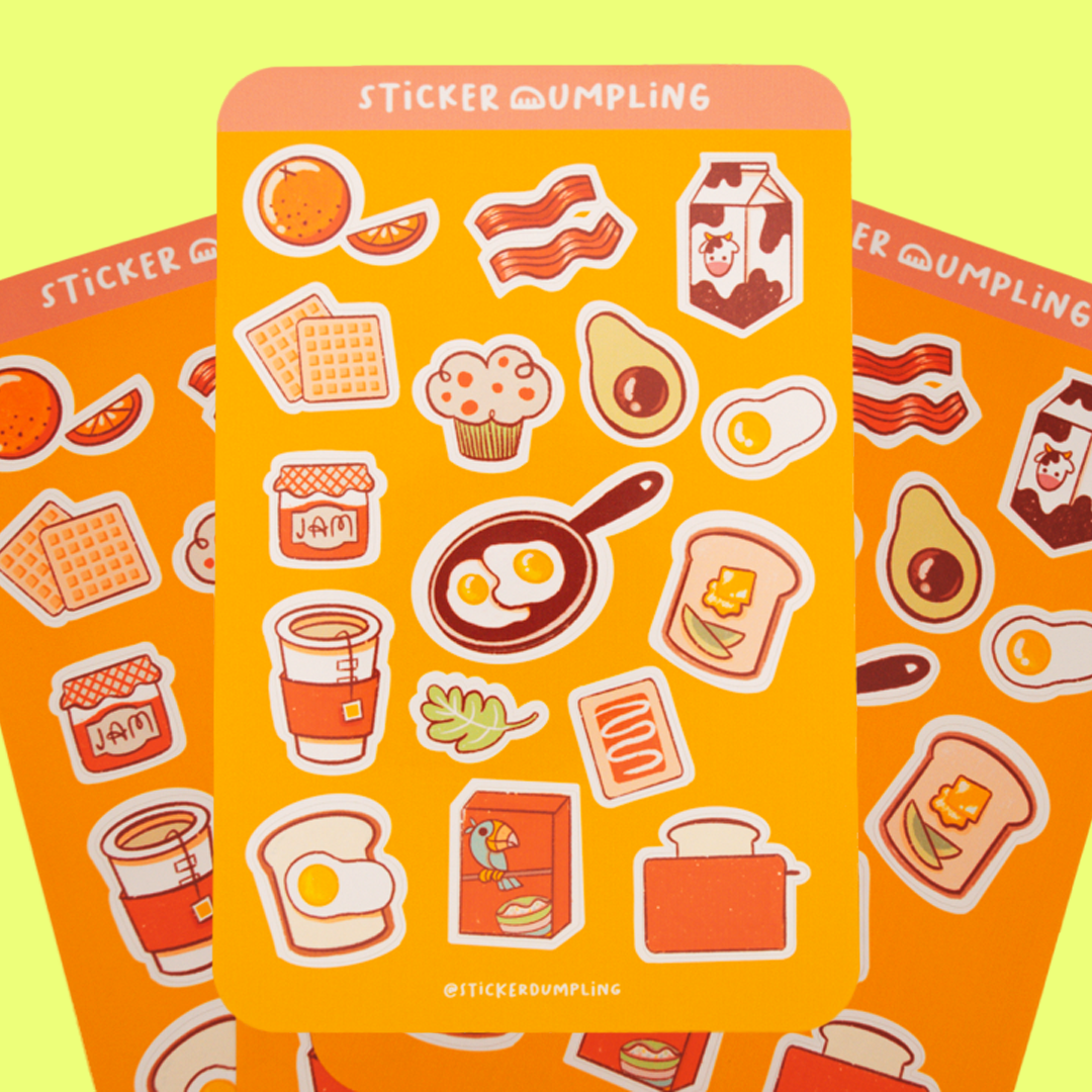 Breakfast Club Sticker Sheet