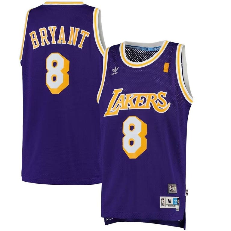 Los Angeles Lakers Kobe Bryant #8 Adidas Purple Swingman Jersey