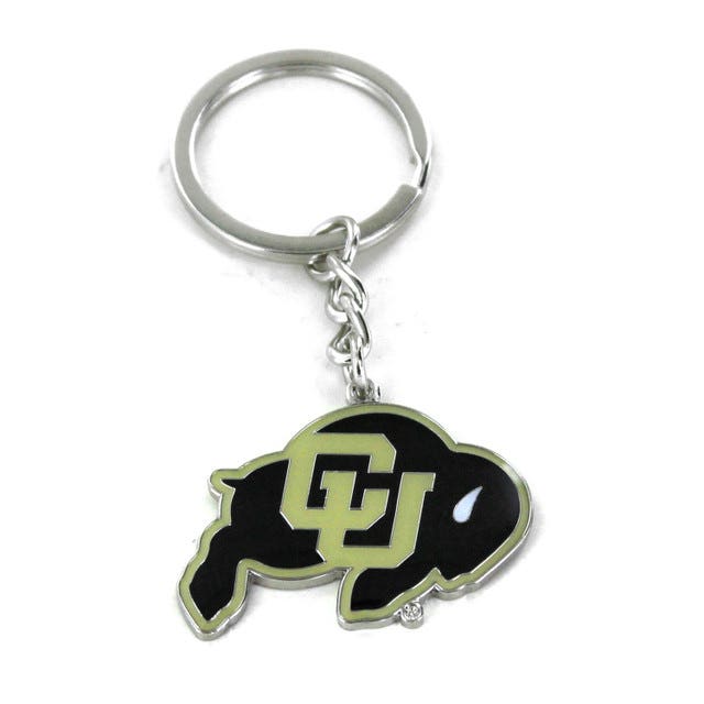 Colorado Buffaloes Metal Keychain