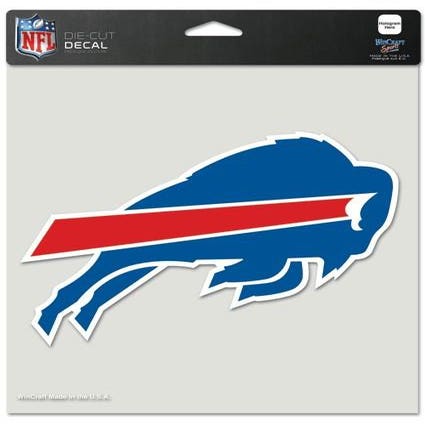 Buffalo Bills Perfect Cut Decal 8x8"