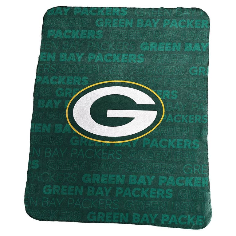 Green Bay Packers Logo Brands Classic Fleece Blanket - 50x60"