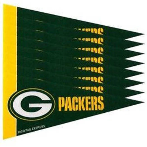 Green Bay Packers 8 Piece Mini Pennants Set