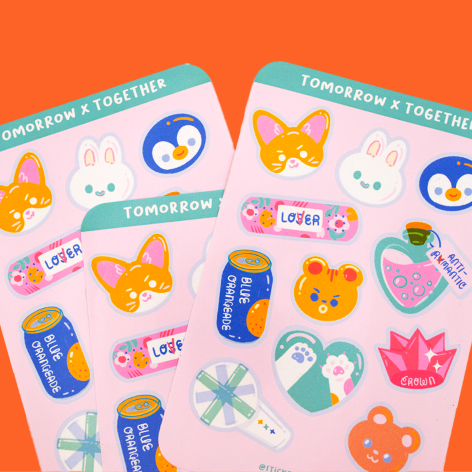 Tomorrow x Together Sticker Sheet