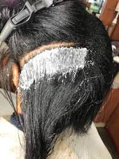 Relaxer Retouch & Style