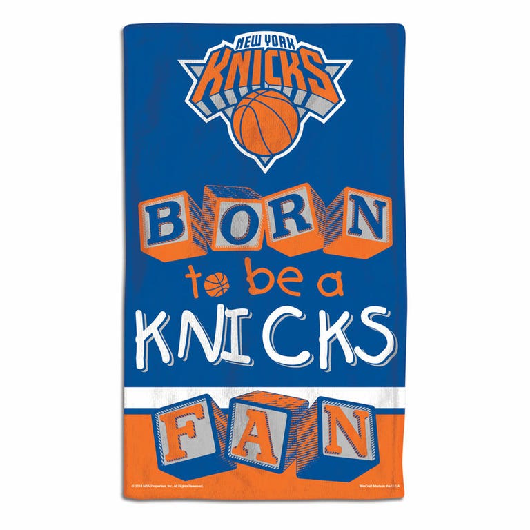 New York Knicks Baby Burp Cloth 10x17"