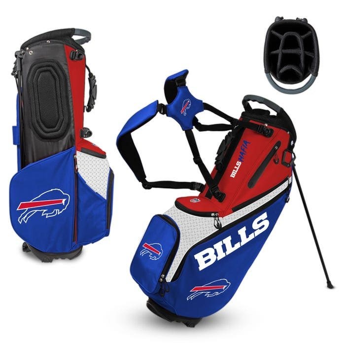 Buffalo Bills Hybrid Back Nine Carry Golf Bag