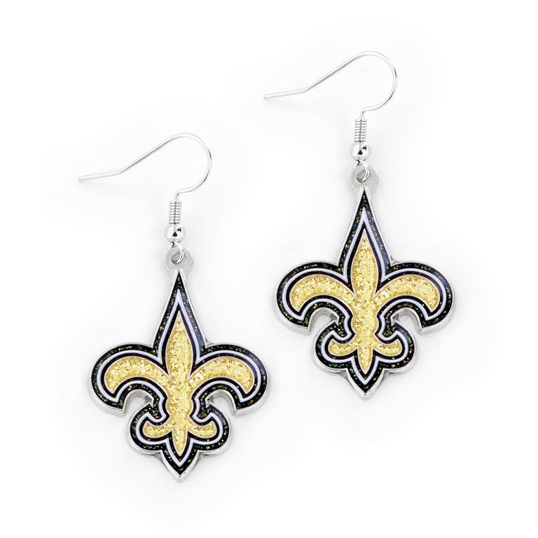 New Orleans Saints Glitter Dazzle Earrings