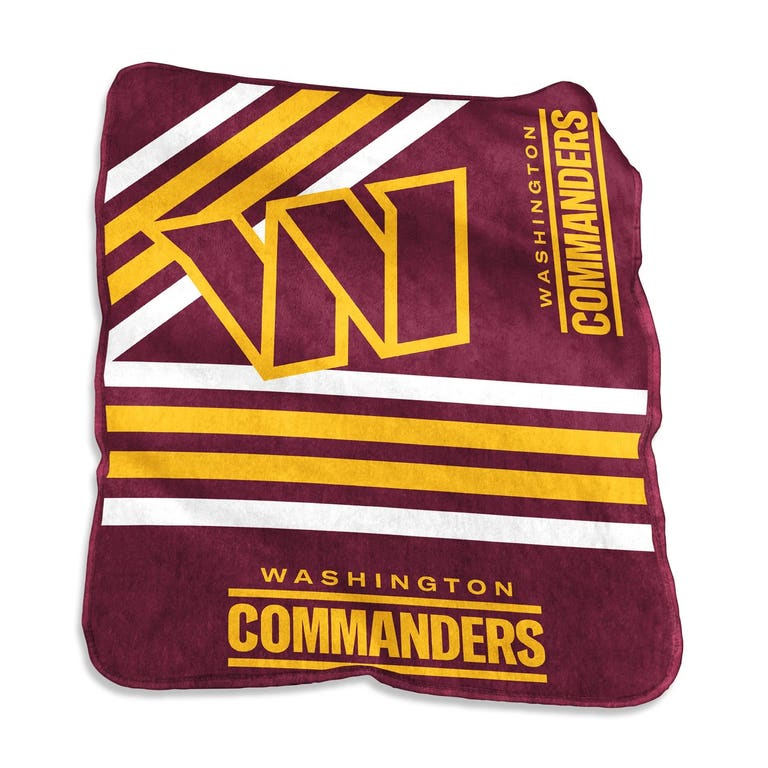 Washington Commanders Raschel Throw Blanket 50x60"