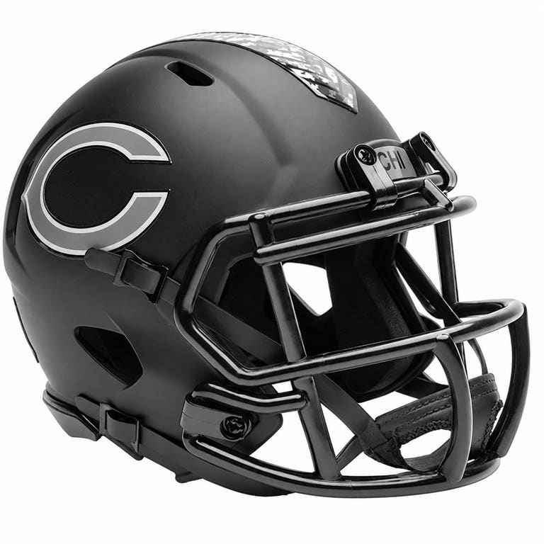 Chicago Bears 2026 Riddell Salute to Service Mini Helmet