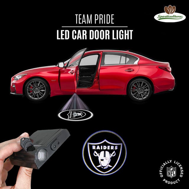 Las Vegas Raiders LED Car Door Light Projector