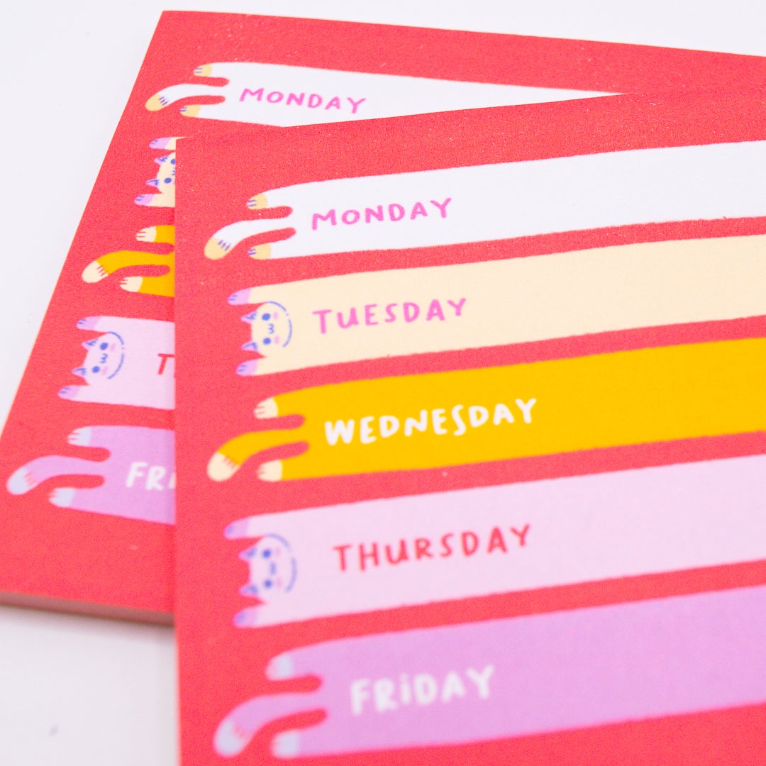Daily Meowlist Sticky Notes