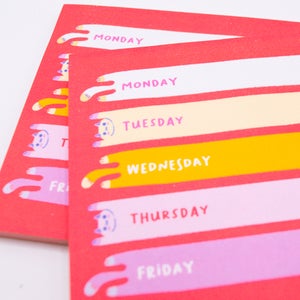 Daily Meowlist Sticky Notes