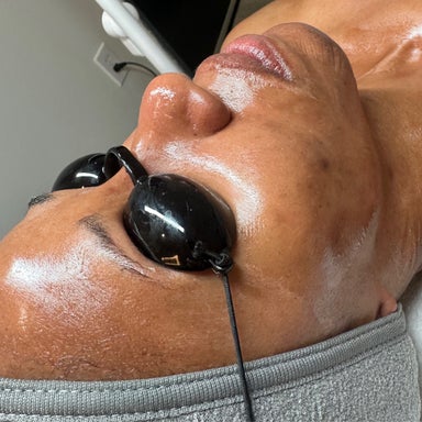 Rainforest facial with KRX products