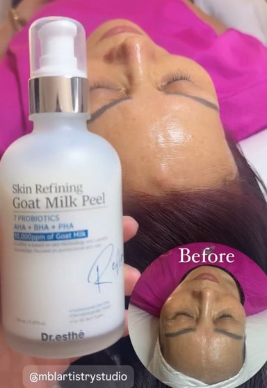 Korean Glass Skin Goat Milk Peel *Popular*