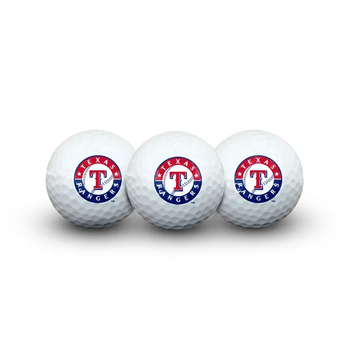 Texas Rangers Golf Balls 3 Pack